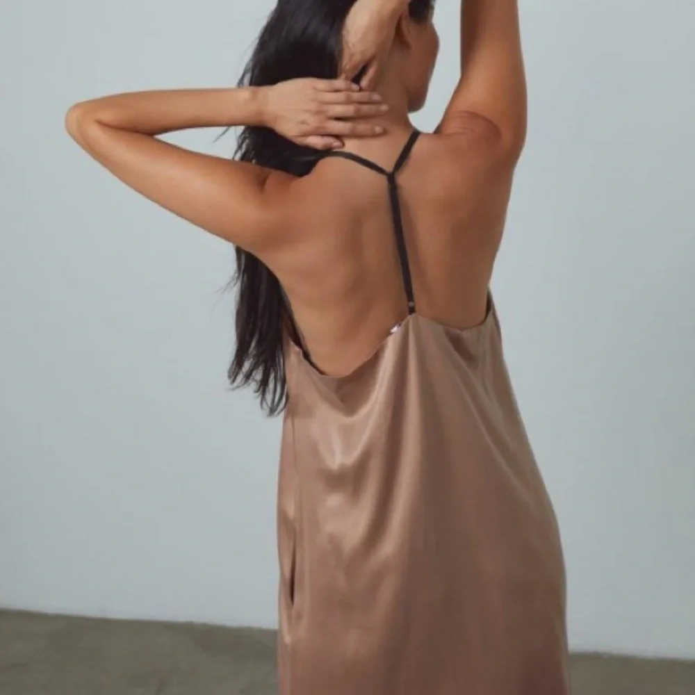 Lunya washable bias silk slip dress size XS - Picture 6 of 15